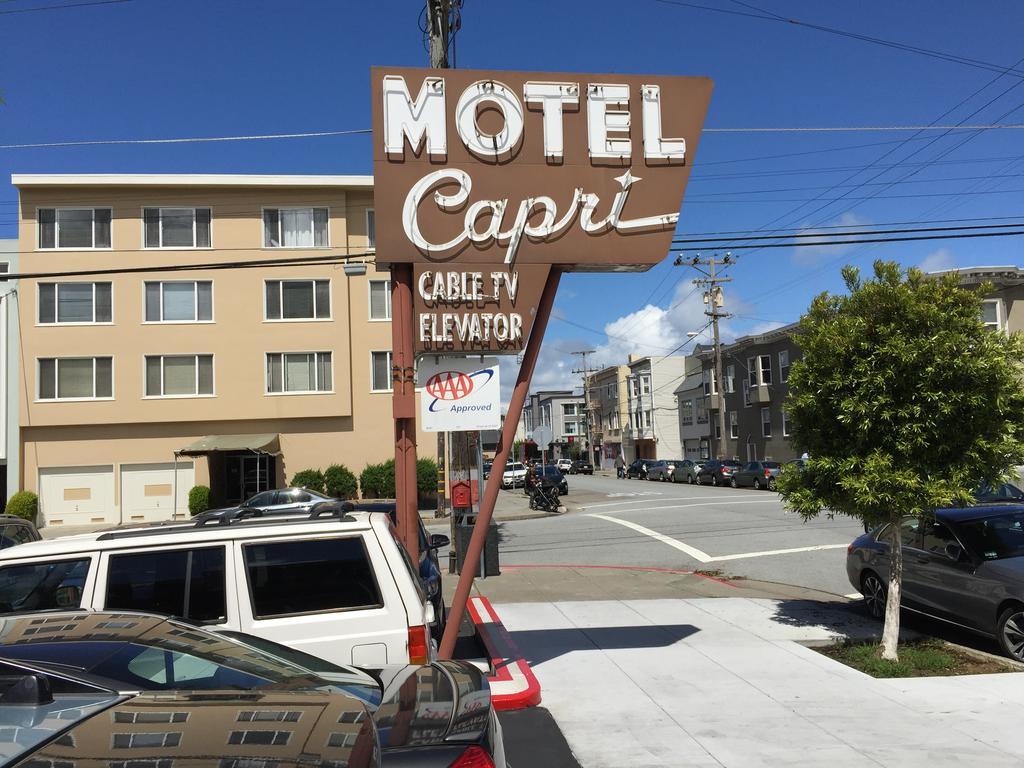 Motel Capri San Francisco Exterior foto